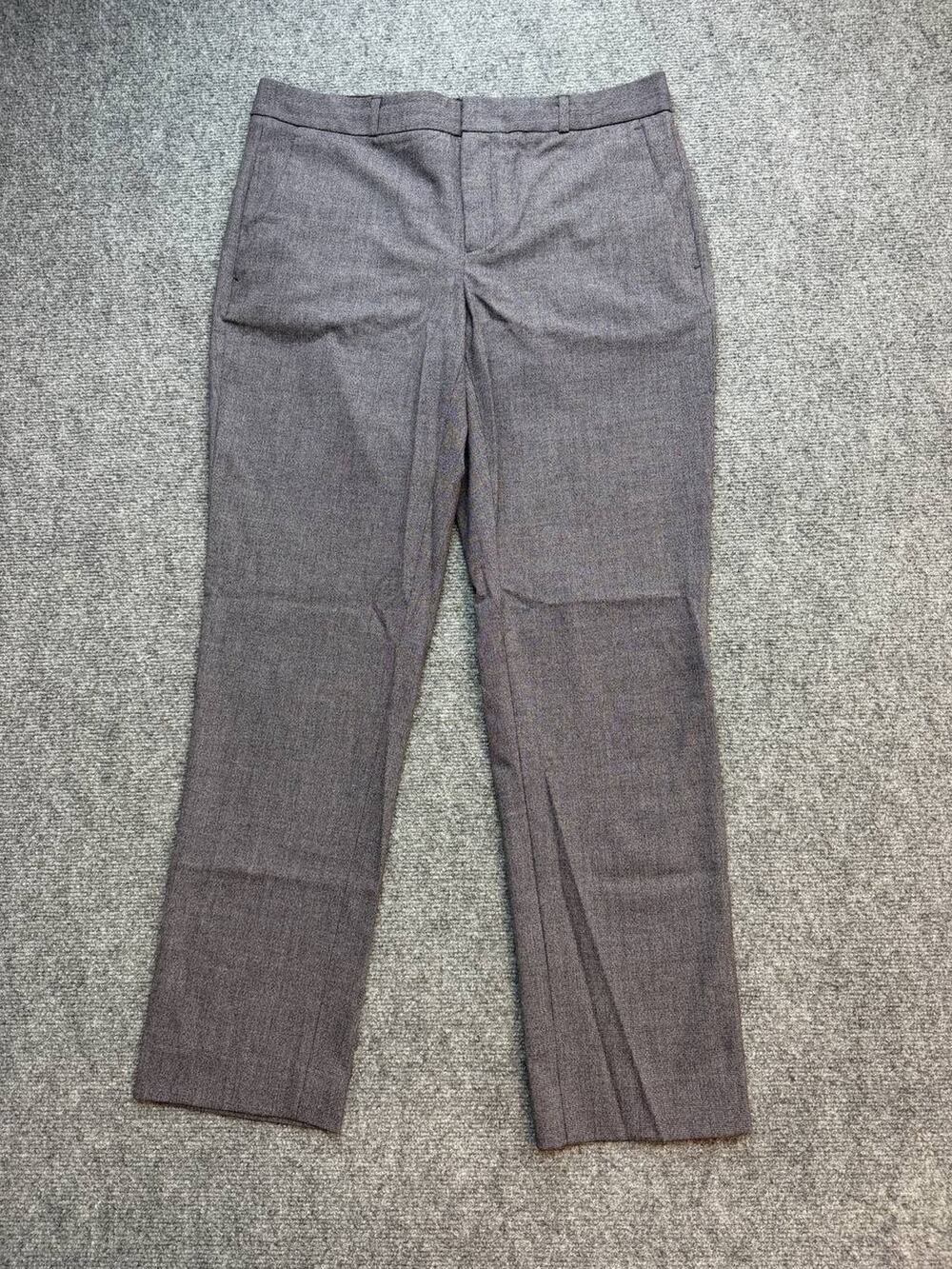 Banana Republic Ryan Women's Size 8 Gray Stretch Straight Leg Dress Pants